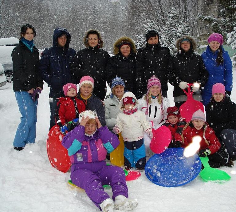 Barborka vyrazila do Beskyd