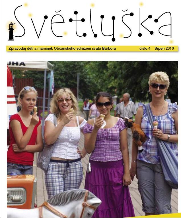 Vyšlo čtvrté číslo Světlušky