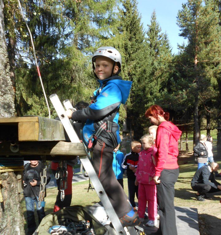 Děti z Barborky si užily podzimní víkend plný sportovních aktivit