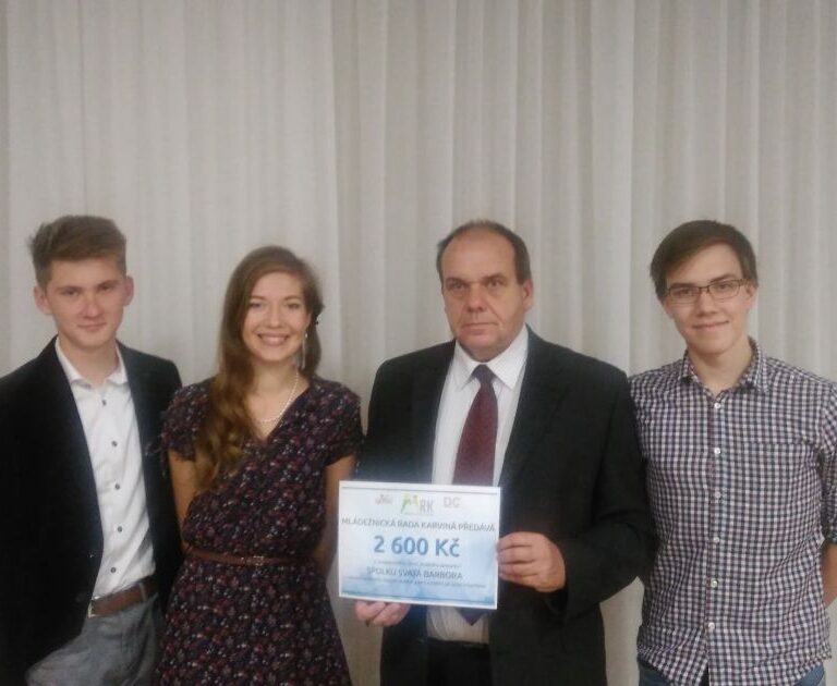 Mladí z Karviné vybrali na Barborku 2 600 Kč